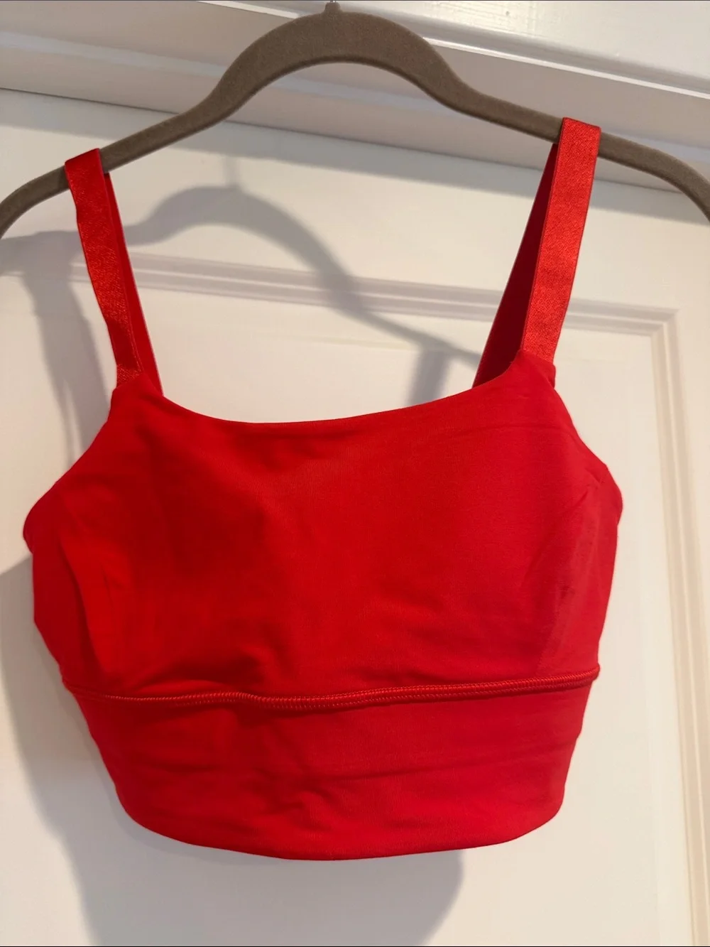 Red Lululemon Sports Bra